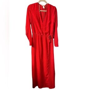 H&M LONG SLEEVE MAXI DRESS